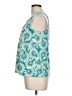 Xhilaration 100% Polyester Teal Sleeveless Blouse Size L - photo 5