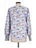 MELLODAY 100% Polyester Blue Long Sleeve Blouse Size L - photo 2