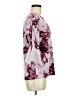 Diana Belle Purple 3/4 Sleeve Blouse Size M - photo 4