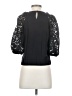 Left Coast by Dolan 100% Cotton Black 3/4 Sleeve Top Size S - photo 2