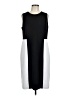 Chico's Color Block Black Casual Dress Size L - photo 1