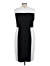 Chico's Color Block Black Casual Dress Size L - photo 2