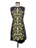 Tabitha 100% Cotton Graphic Gray Cocktail Dress Size 4 - photo 1
