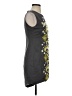Tabitha 100% Cotton Graphic Gray Cocktail Dress Size 4 - photo 4