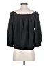 Maeve 100% Polyester Black 3/4 Sleeve Blouse Size XS - photo 2