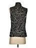 Tahari by ASL 100% Polyester Black Sleeveless Blouse Size S - photo 2