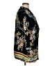 Roz & Ali Floral Black Jacket Size XL - photo 4