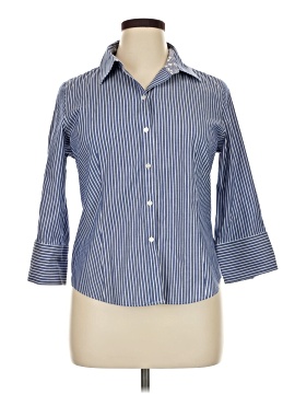 Talbots 3/4 Sleeve Button-Down Shirt (view 1)
