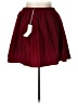 Sofie The label 100% Polyester Solid Burgundy Formal Skirt Size L - photo 2