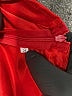 Unbranded 100% Polyurethane Red Cocktail Dress Size S - photo 7
