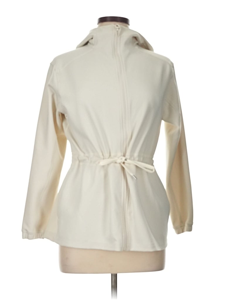 Pre-owned Lululemon Athletica Coat In Ivory