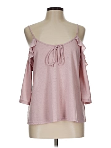 Roommates 3/4 Sleeve Blouse (view 1)