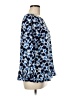 Banana Republic 100% Polyester Blue 3/4 Sleeve Blouse Size M - photo 4
