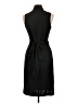 Express 100% Polyester Solid Black Cocktail Dress Size 11 - 12 - photo 2
