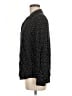 Uniqlo 100% Rayon Polka Dots Black Long Sleeve Button-Down Shirt Size M - photo 5