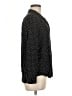 Uniqlo 100% Rayon Polka Dots Black Long Sleeve Button-Down Shirt Size M - photo 4