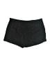 Jennifer Lopez 100% Polyester Tweed Black Shorts Size 2 - photo 2