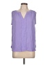 NY&C 100% Polyester Purple Sleeveless Blouse Size L - photo 1