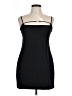 RUMORED Solid Black Cocktail Dress Size 10 - photo 1