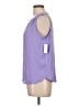 NY&C 100% Polyester Purple Sleeveless Blouse Size L - photo 5