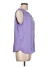 NY&C 100% Polyester Purple Sleeveless Blouse Size L - photo 4