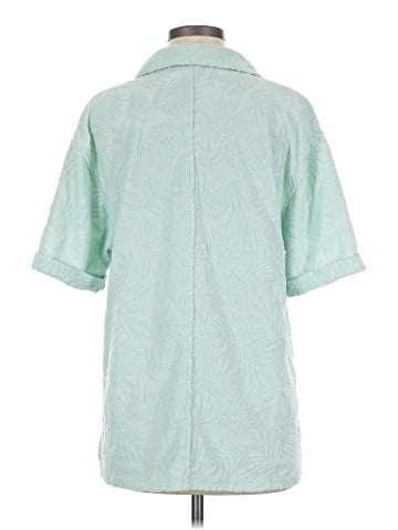 7 For All Mankind Short Sleeve Blouse (view 2)
