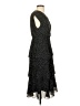 WD.NY 100% Polyester Polka Dots Black Cocktail Dress Size S - photo 4