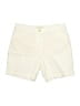 Talbots Outlet Solid Ivory Shorts Size 10 - photo 1