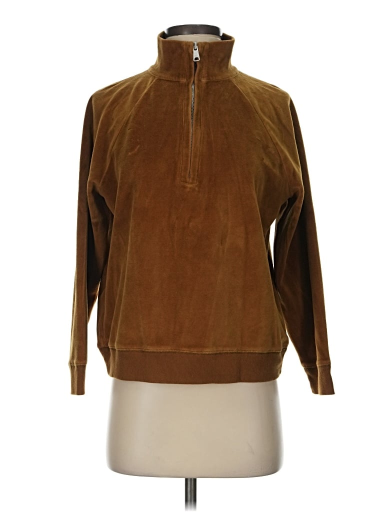 Pre-owned Mwl By Madewell Pullover Sweater In Brown