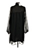 H&M 100% Polyester Black Casual Dress Size Sm Maternity - photo 2