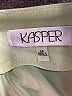 Kasper 100% Polyester Solid Green Formal Skirt Size 18 - photo 4