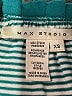 Max Studio Stripes Teal Casual Dress Size XS - photo 7