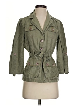 Dkny Jeans 3/4 Sleeve Button Down Shirt