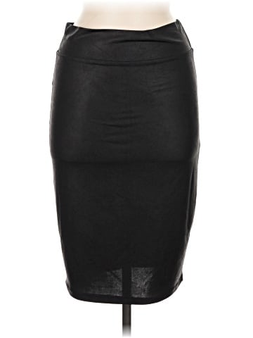 Mimi Chica Faux Leather Skirt (view 1)
