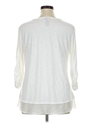 Style&Co 3/4 Sleeve T-Shirt (view 2)