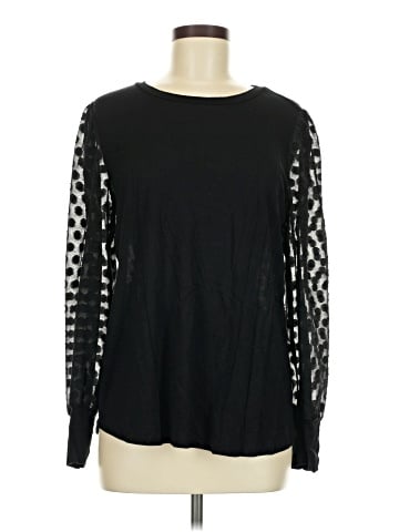Skies Are Blue Long Sleeve Top (view 1)