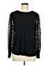 Skies Are Blue Black Long Sleeve Top Size M - photo 1