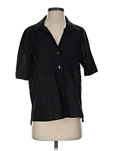 Saks Fifth Avenue 3/4 Sleeve Button-Down Shirt (view 1)