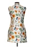 White Mark Tropical White Orange Casual Dress Size L - photo 2