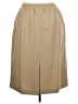 Alfred Dunner 100% Polyester Solid Tan Formal Skirt Size 18 - photo 2