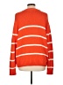 Karen Kane Stripes Orange Pullover Sweater Size L - photo 2