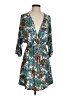 Veronica M. Tropical Teal Casual Dress Size XS - photo 1