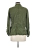 Sanctuary 100% Lyocell Green 3/4 Sleeve Button-Down Shirt Size M - photo 2