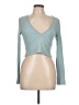 Princess Polly Teal Long Sleeve Top Size 10 - photo 1