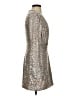Ramy Brook Metallic Silver Cocktail Dress Size 2 - photo 4