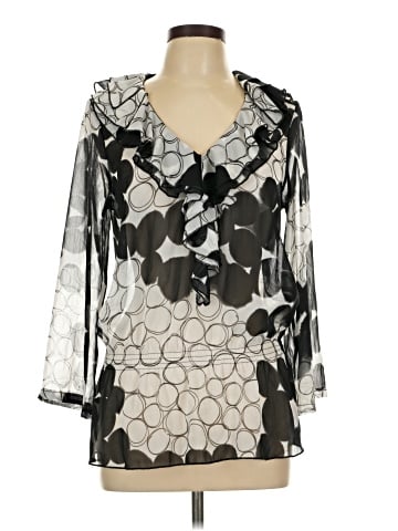 Kay Celine 3/4 Sleeve Blouse (view 1)