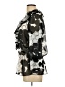 Kay Celine Silver Black 3/4 Sleeve Blouse Size L - photo 5