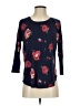 Babaton Floral Blue 3/4 Sleeve T-Shirt Size XXS - photo 1