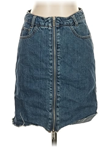 For The Republic Denim Skirt (view 1)