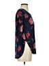 Babaton Floral Blue 3/4 Sleeve T-Shirt Size XXS - photo 4